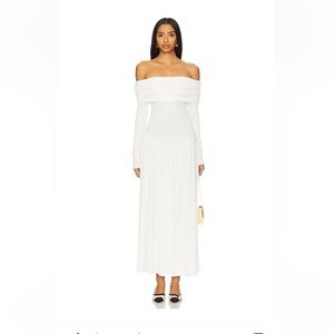 WeWoreWhat Strapless White Dress